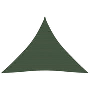 Telo tenda parasole a vela 160 g/m² HDPE 3,6 x 3,6 x 3,6 m verde scuro 02_0009419