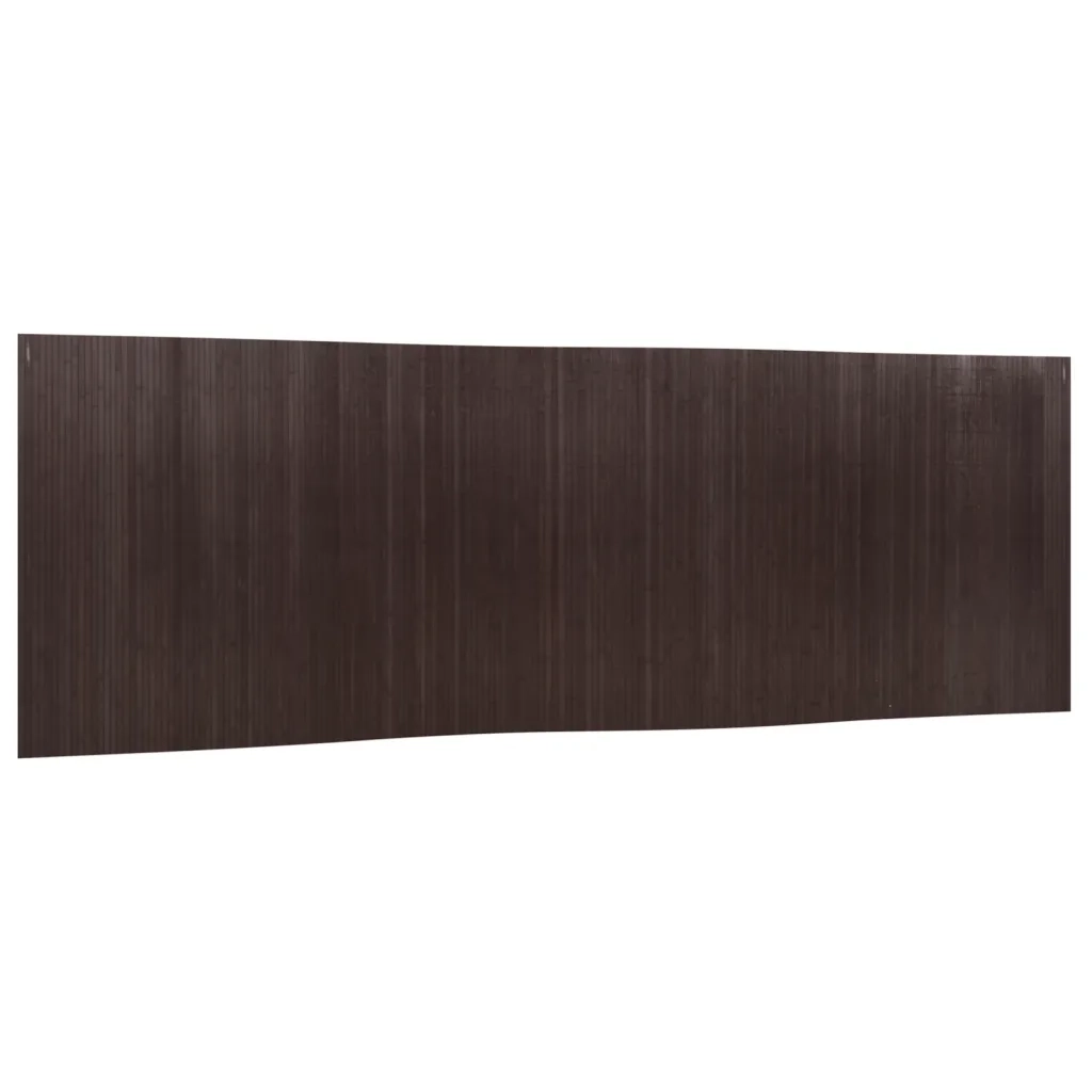 Divisorio Ambienti Marrone Scuro Larghezza 600 cm Altezza 165 cm in Bambù 377009
