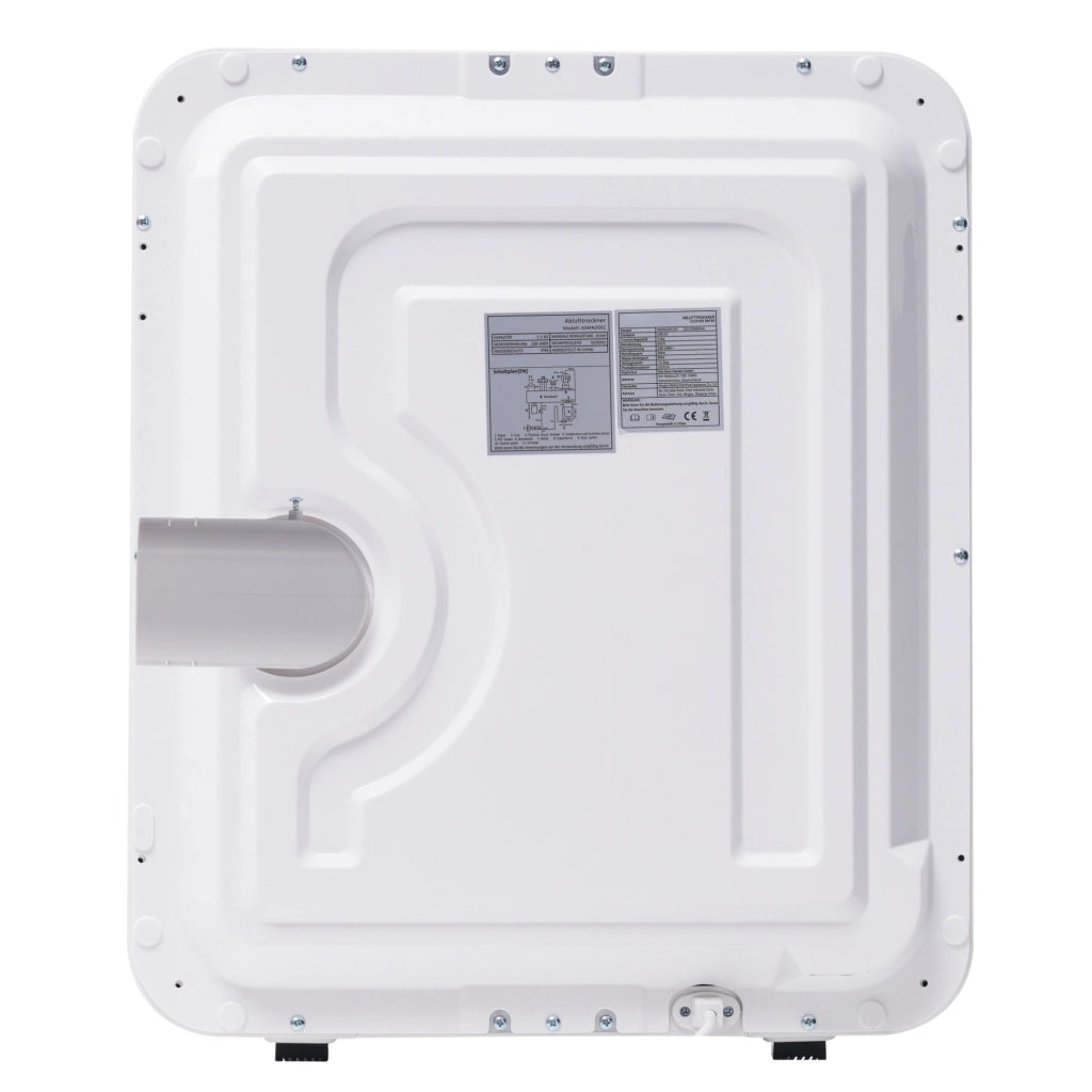 Asciugatrice 3 kg, capacitÃ  effettiva 4 kg, 850 W con 6 programmi bianca