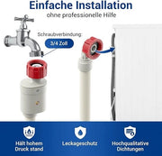 Set di tubi di scarico per lavatrice, lavastoviglie e asciugatrice - Kit completo di tubi di scarico 1,5m