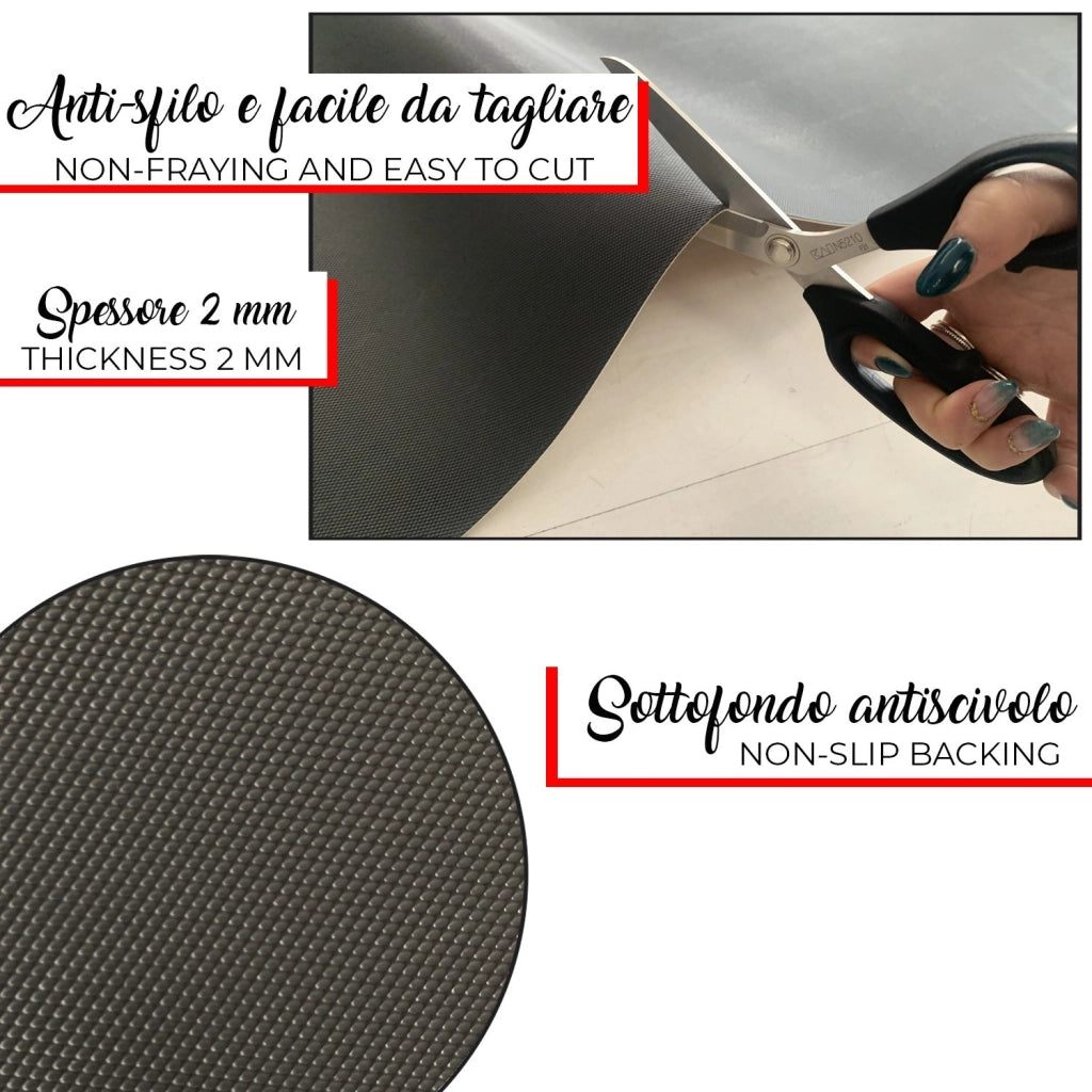 Tappeto Cucina Gomma Stampato Alta Risoluzione HD Antimacchia Antiscivolo Marmo Venato Oro - 51x180 Cm