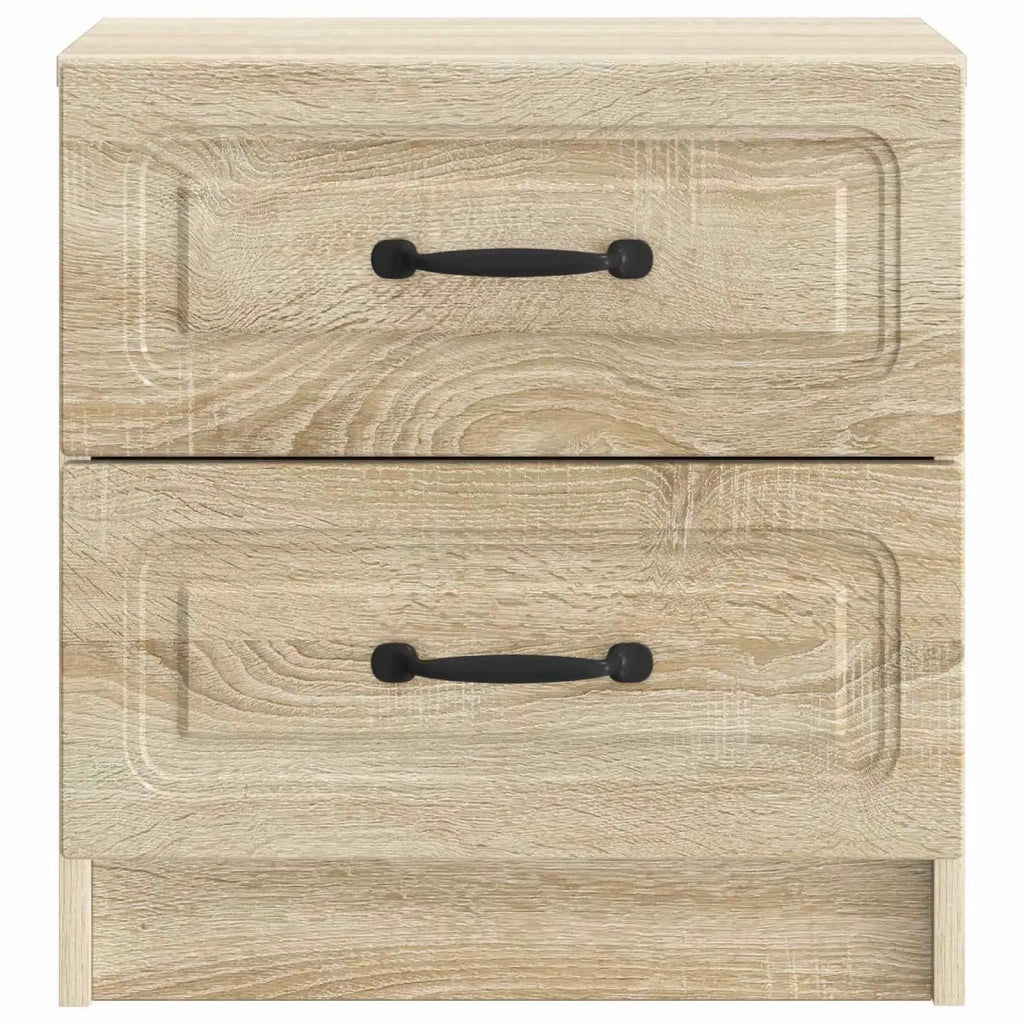 Armadio da Notte 2 pz Rovere Sonoma 43 x 34,5 x 44,5 cm 895680