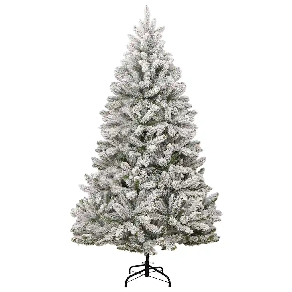 Albero di Natale | Decorazioni natalizie artificiale con 300 LED Verde e Bianco 210 cm