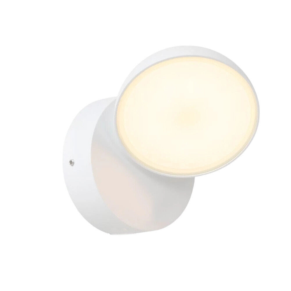 Trade Shop - Applique A Led Da Esterno 12 Watt Ip54 Con Teconologia Cct 3 Tonalità Di Luce 570-3c -