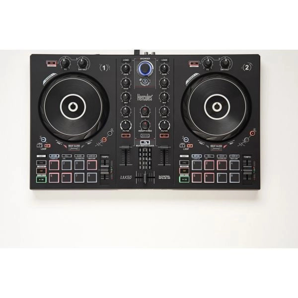 Hercules djcontrol inpulse 300 controller per dj nero digital vinyl system (dvs) scratcher - 4780883
