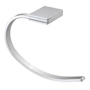 PORTASALVIETTE AD ANELLO IN ACCIAIO CROMATO MODELLO FUTURA DIM. CM (LXP):12X8 CROMO   BRAND SRL
