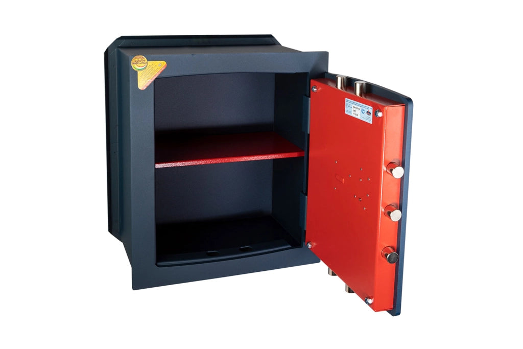 Cassaforte a Muro Technomax GK/4 Chiave a Doppia Mappa Porta 10 mm