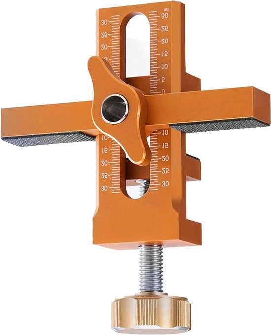 Montaggio della maniglia per porte - Livello di lavorazione del legno con Rebounder per fori - 7-40 mm