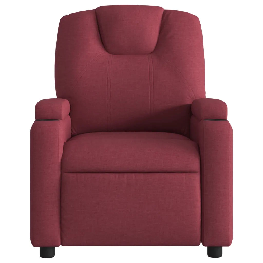 Fauteuil inclinable Rouge bordeaux Tissu