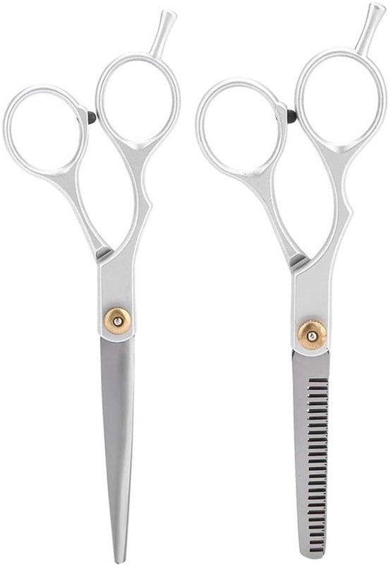 Serra per capelli - Taglio capelli - Acciaio inossidabile - Nero - Umidificatore - Stile capelli - Adatto a tutti i tipi di pelle - Modello nero Serra per capelli Serra per capelliere Serra per capelli da barbiere Attrezzatura per barbiere.
