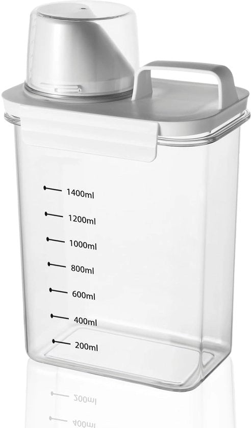 Muesliopslag - Duraturo e strettamente chiuso - 1 pezzo - Materiale PET