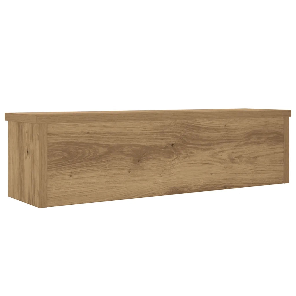 Scaffali da Cucina Impilabili 2pz Rovere Artigianale 50x15x16cm 860498