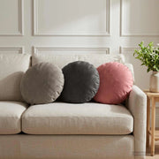 Cuscino con cuscino HEERLEN 2 pz Rosa Velluto 928697
