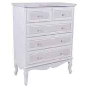 Comò in legno bianco 80x40x105