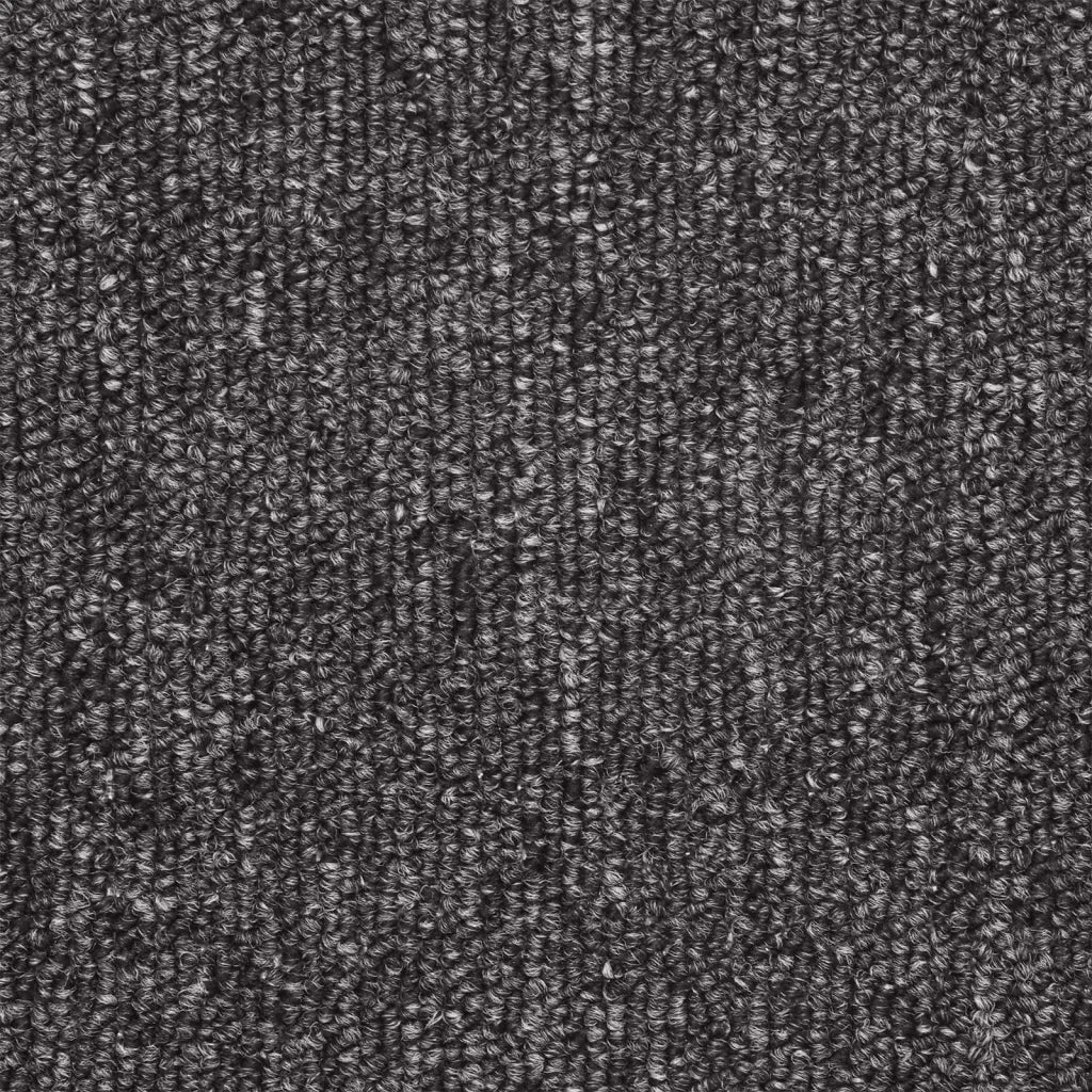 Tappetini per scale 15 pz | Gradini per Scale 56x17x3 cm Antracite Semicircolari