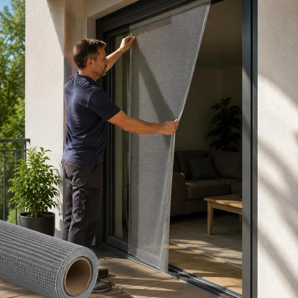 Stainless Steel Fly Screen 112x2000 Cm Silver