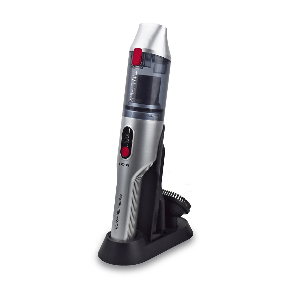 Aspirapolvere portatile ricaricabile senza fili, motore brushless 90W, batteria litio 2600mAh, aspirazione 13kpa casa auto - SOGO