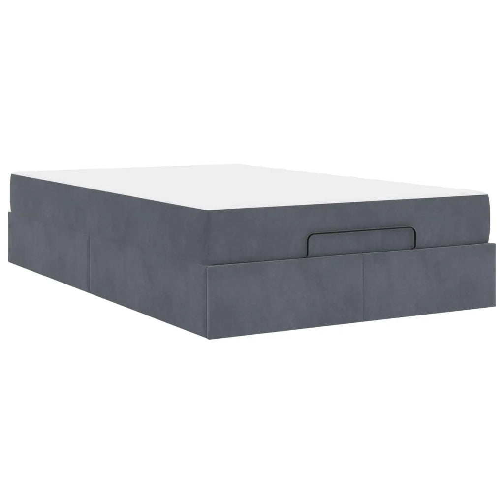 Struttura letto con materasso 2 pcs Grigio Sfumato Velluto 3399559