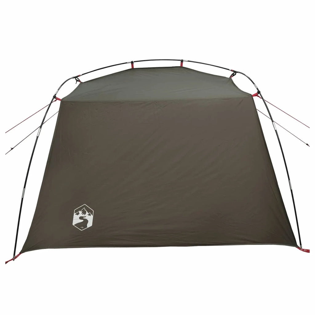 Tenda a tunnel Marrone e Grigio 4 persone