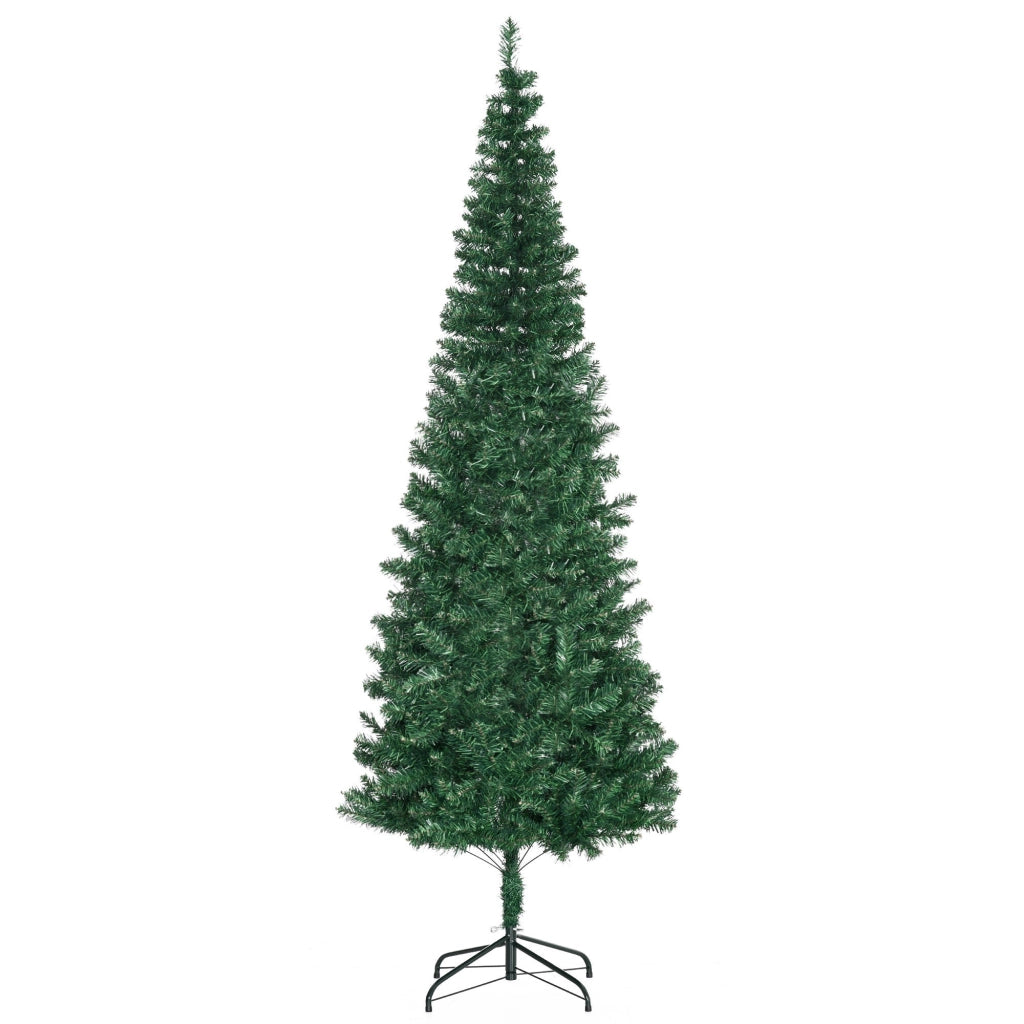 Albero di Natale Artificiale 210 cm 631 Rami Folti Verde