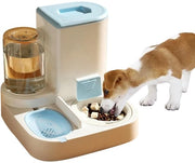 Doppio utilizzo Automatico Dispensatore Cibo e Acqua per Animali Domestici