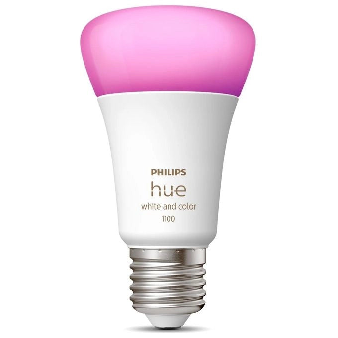 Philips Hue Lampadina LED Smart E27 75W Equivalente Bluetooth White e Color