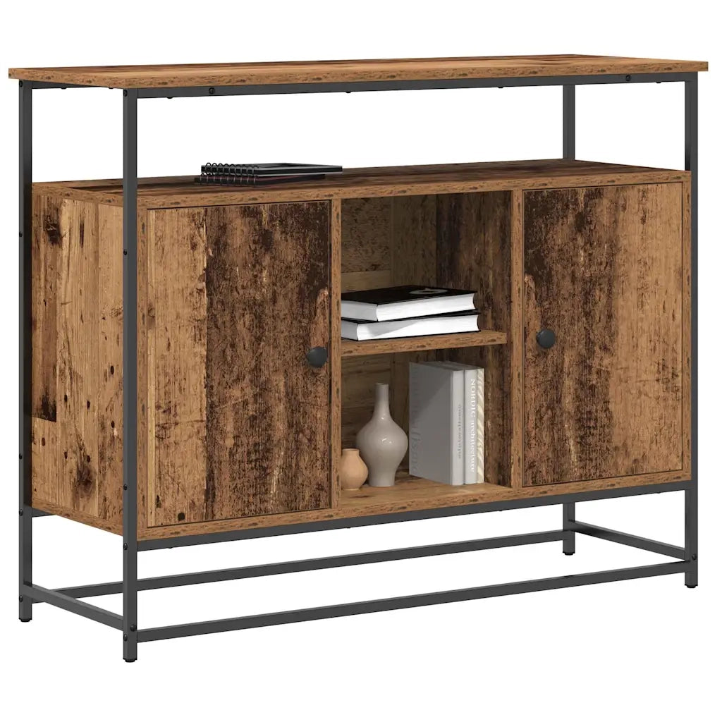 Credenza Legno vecchio 100 x 35 x 80 cm Legno multistrato 862976