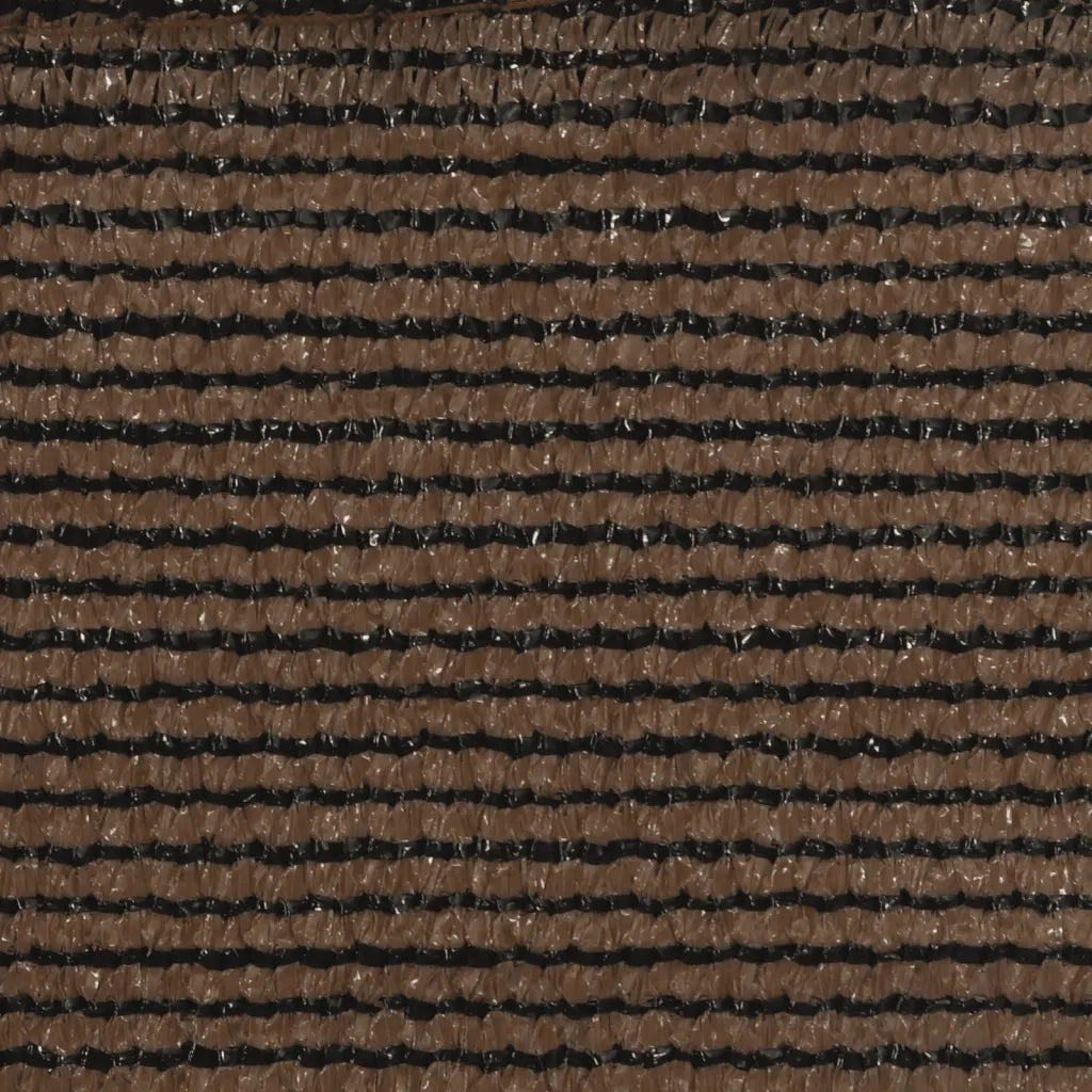 Vela Parasole-Telo Ombra-Vela Ombreggiante 160 g/m2 Marrone 6x8 m in HDPE