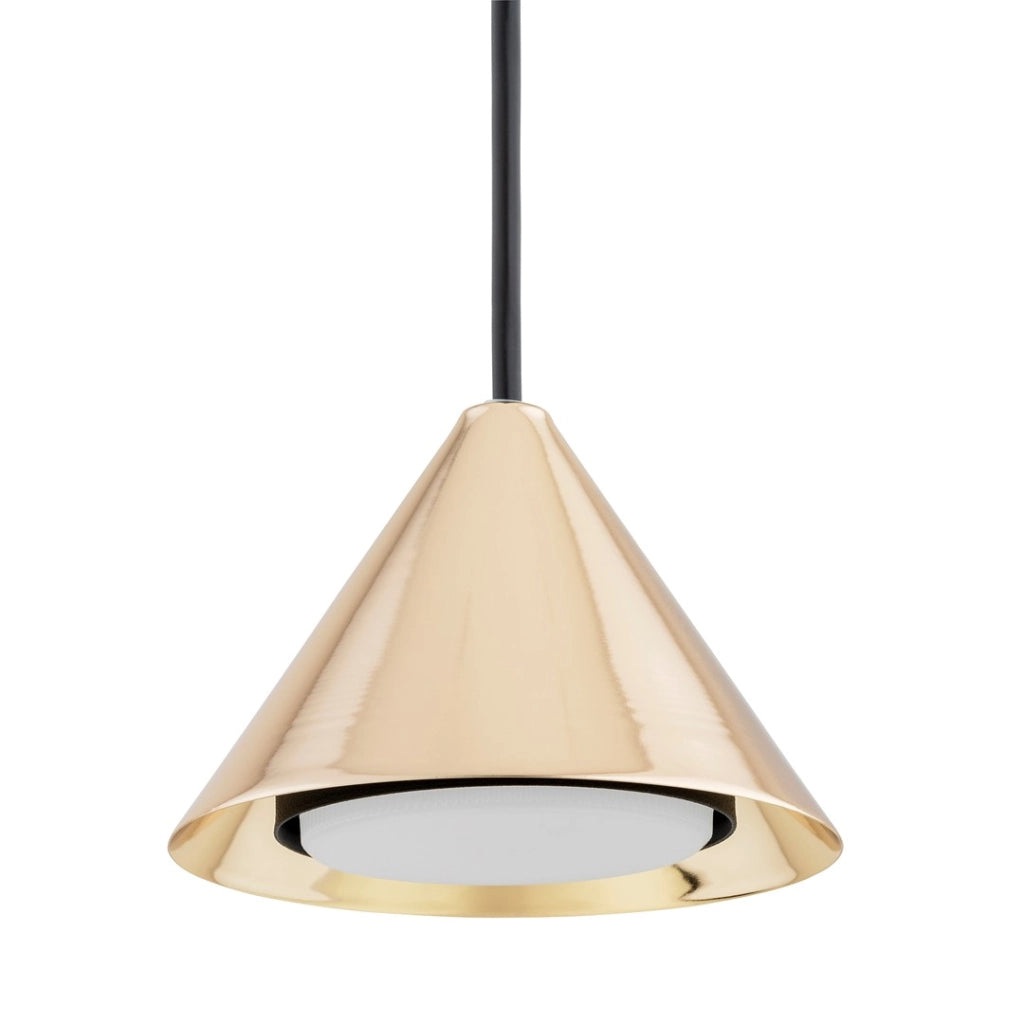 Lampada a sospensione barra nera/oro ELIT 3xGX53 Emibig