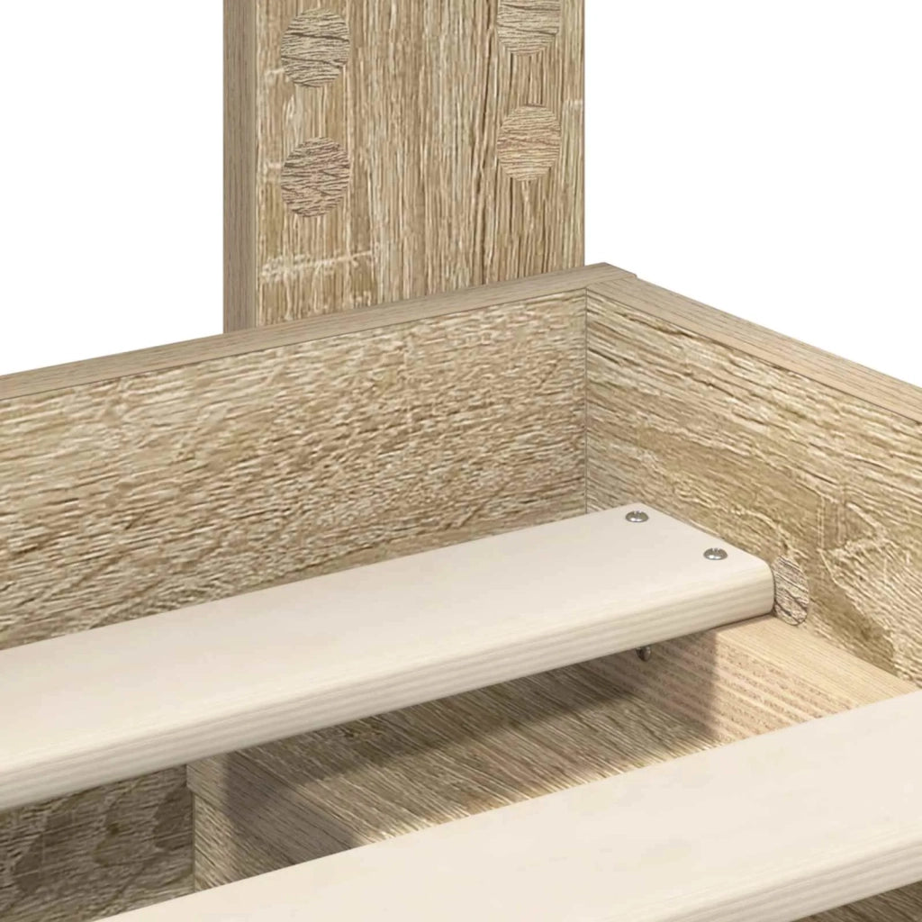 Letto matrimoniale | Letto per adulti | Struttura del letto Sonoma 140 x 190 cm Pino massello