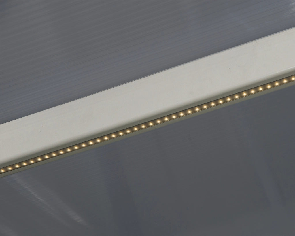 Sistema Di Illuminazione a Led Diffusore Striscia Con Controller Dimmer Remoto
