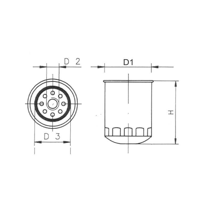 FILTRO OLIO VM