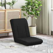 Sedia da Pavimento Nero 50 x 73 x 60 cm Tessuto 42028168