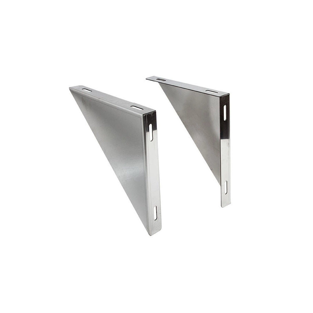 Angolari di supporto da 120mm in acciaio inox aisi 304 - vendita a coppia