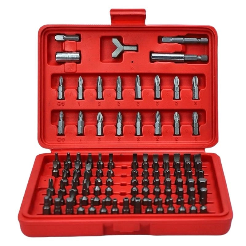 Kit 100 Inserti Giravite Cacciavite punte Trapano Avvitatore 100 Pezzi  70730