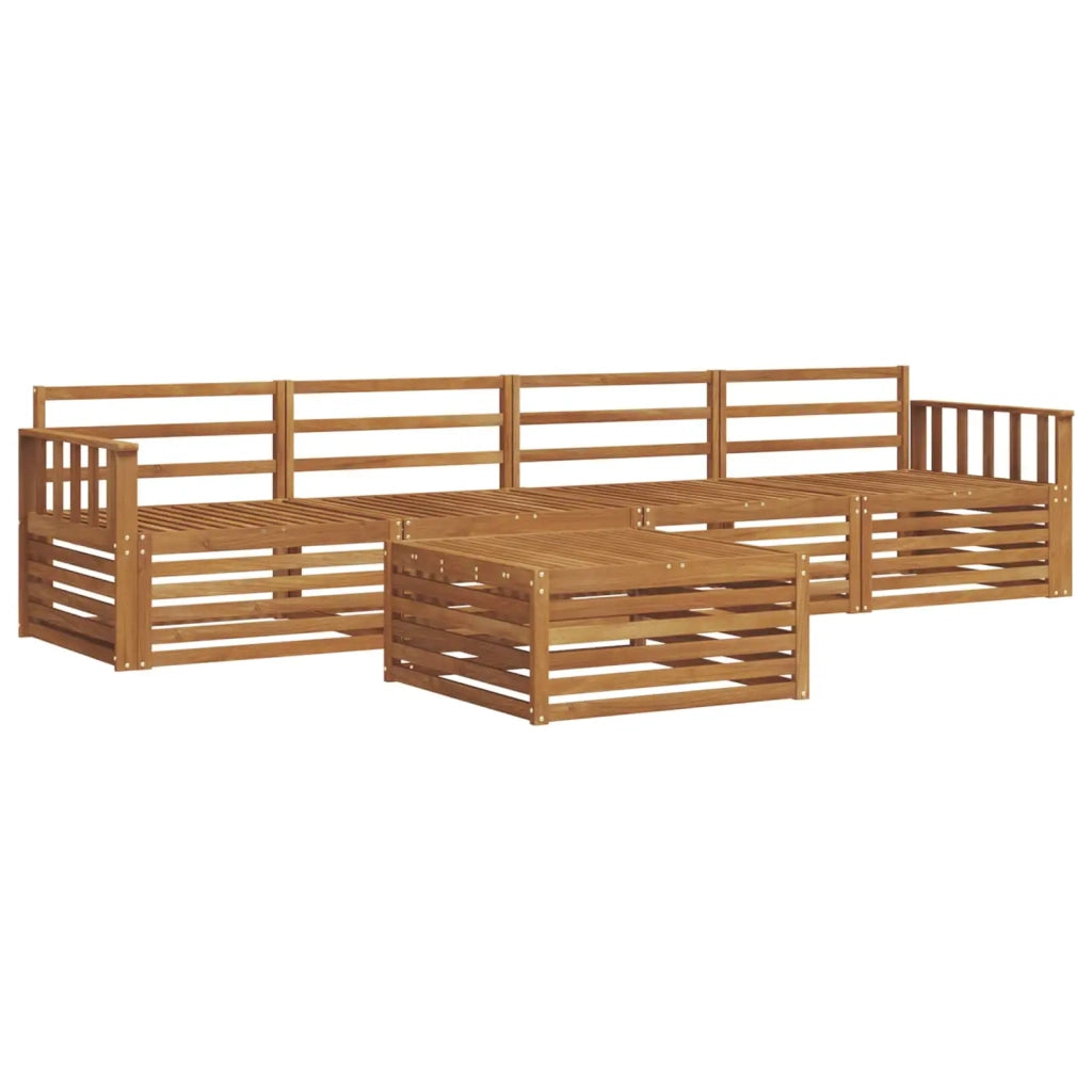 Set di divani da esterno 5 pcs Naturale 3372969