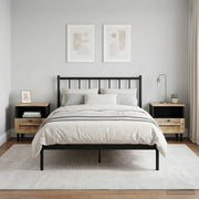 Comodino 2 pcs Marrone 40 x 33 x 46 cm Legno di mango massello 4018851