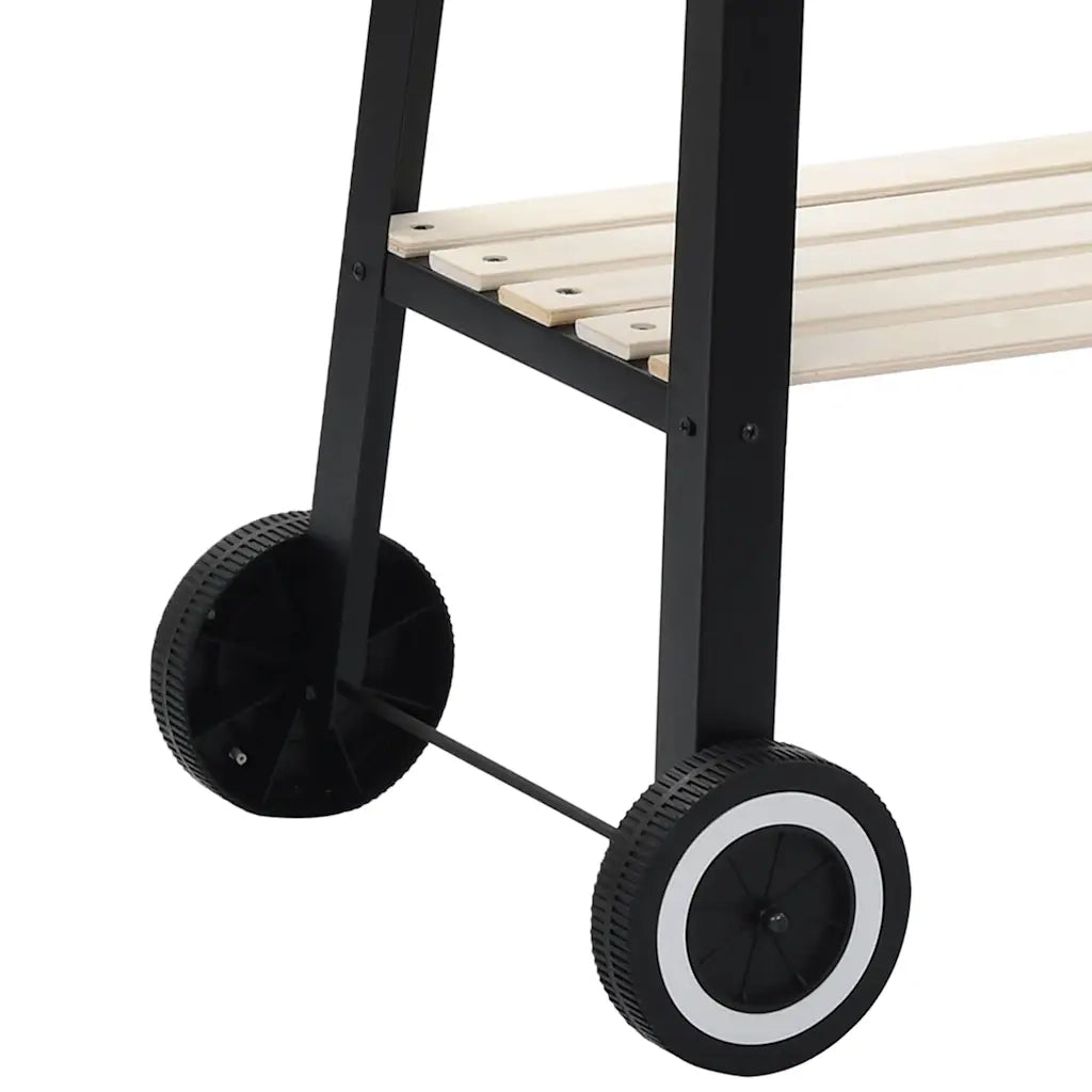 Barbecue Mobile a Carbonella con Ruote cod mxl 24828