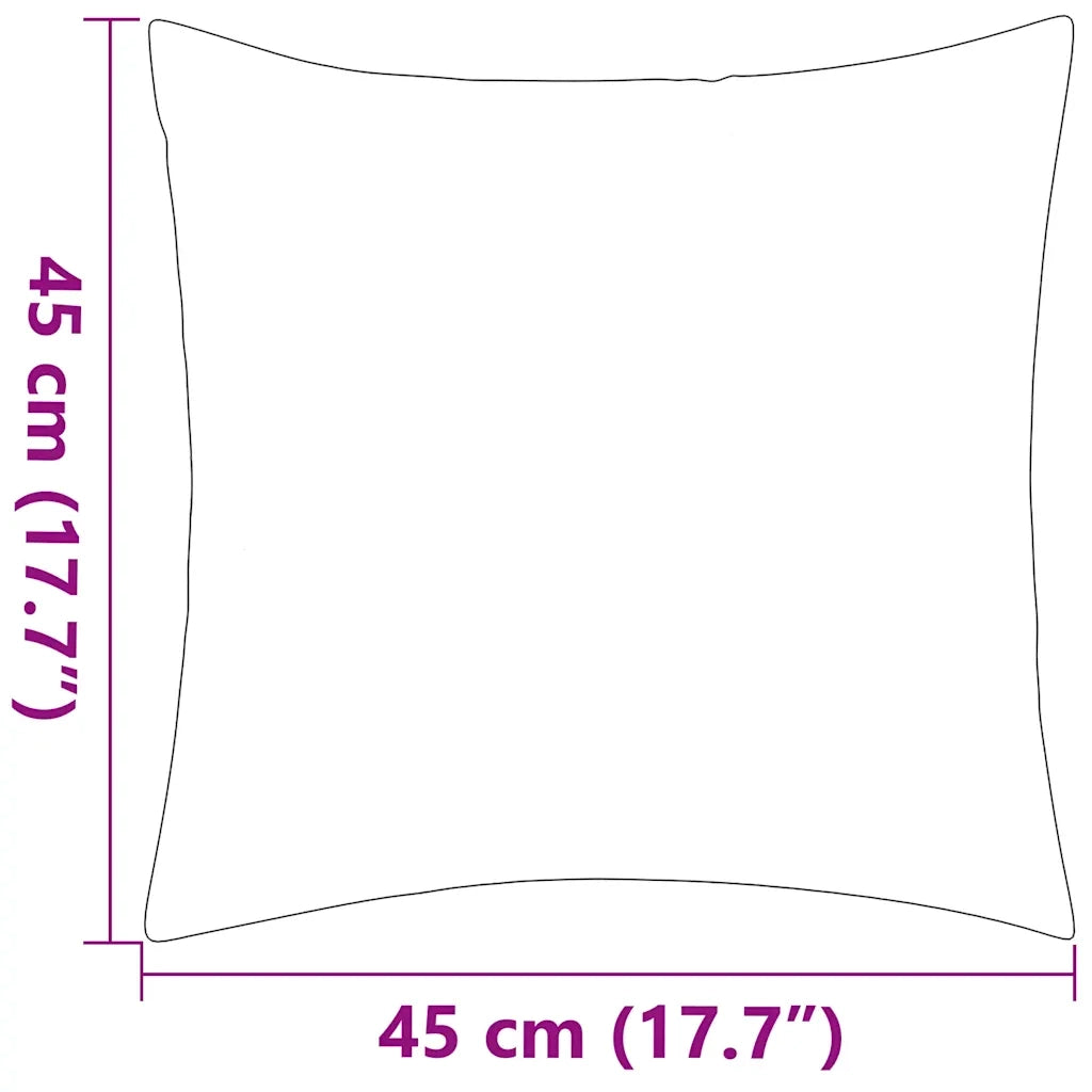 Cuscini da Esterno 4 pz 45x45 cm Grigi CFW5866927