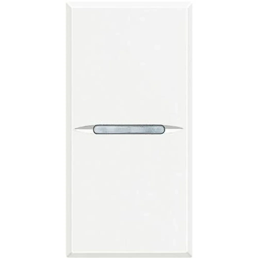 Bticino Axolute Deviatore Assiale 1P 16A Bianco HD4003N