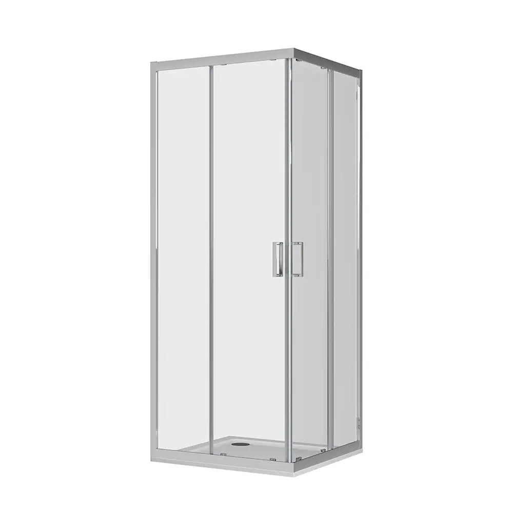 Box doccia 75x75 cm apertura scorrevole cristallo 6mm trasparente | Java