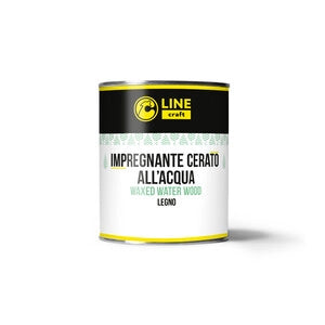 C IMPREGNANTE CERATO ACQUA LEGNO 0,75L NOCE CH 800 WAXED WATER WOOD- C LINE CRAFT- 1,0 pz