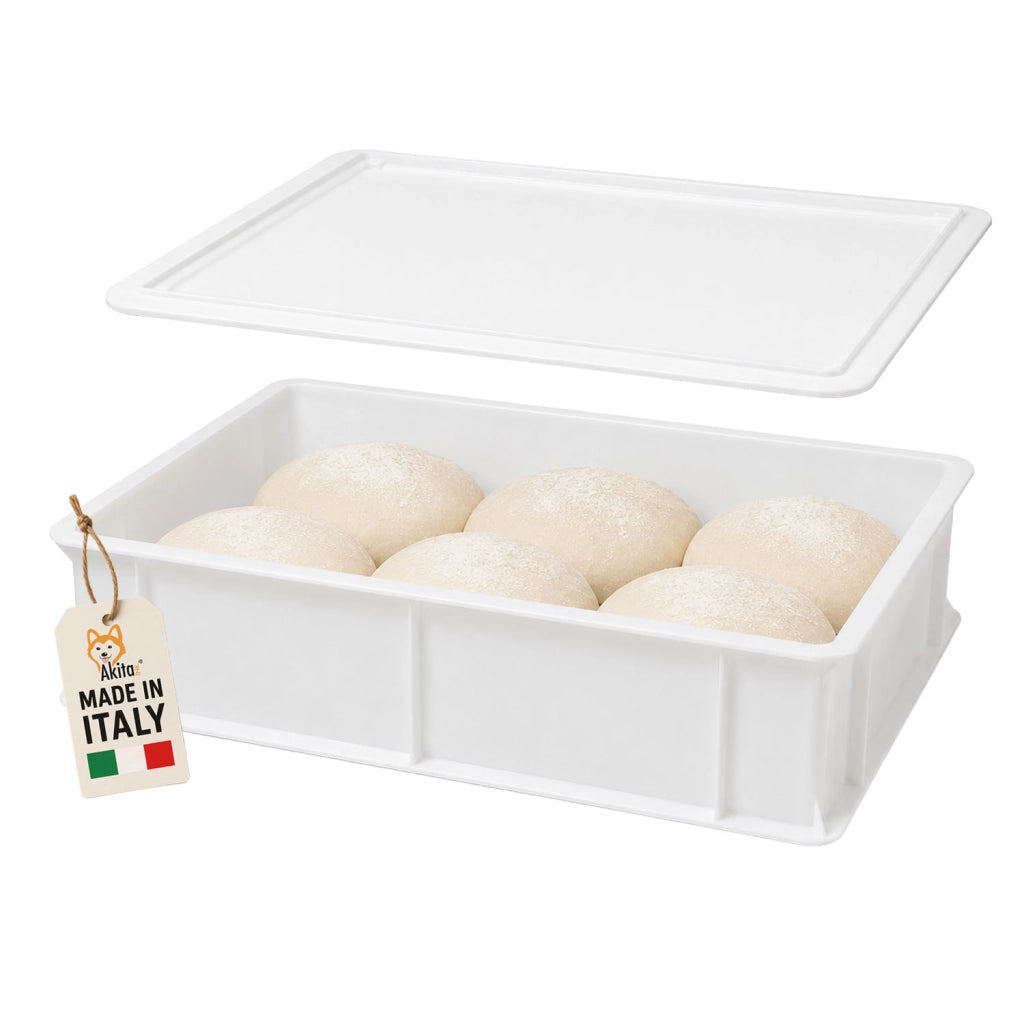 Akitaink Cassetta Lievitazione Pizza Pane Coperchio