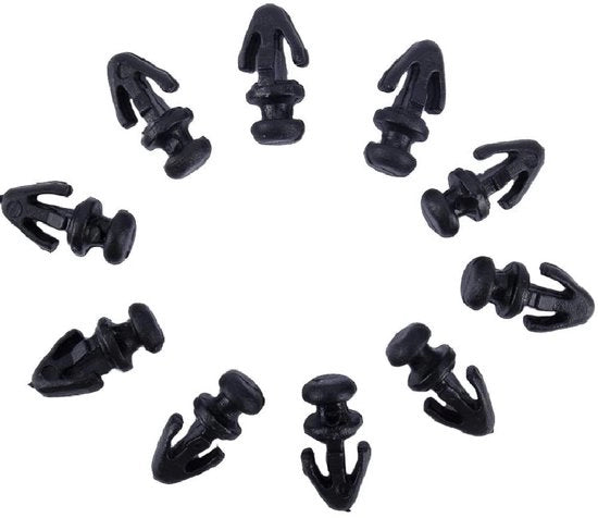 Kit di sigillatura porta 10 pezzi - Kit di sigillatura porta - Striscia di sigillatura - Sigillatura del gradino - Clip di fissaggio - Scatola di conservazione indipendente