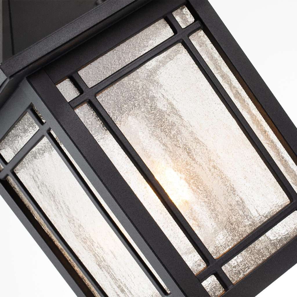 Lampada sospensione esterno nera E27 60W Cedar Point Quoizel