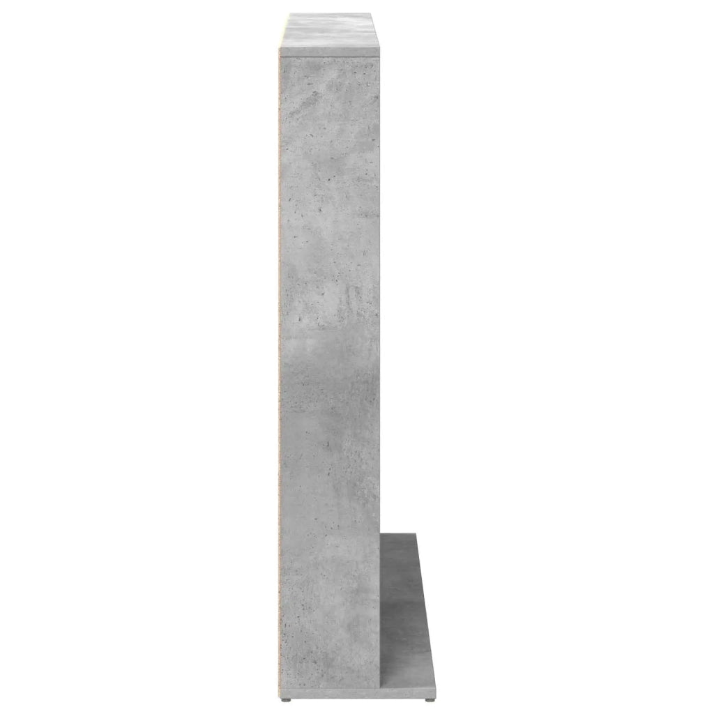 Mobile per CD Grigio Cemento 33 x 23,5 x 97,5 cm 8012696