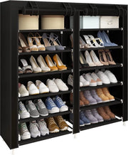 Cassetto per Scarpe Indipendente e Portatile, Nero