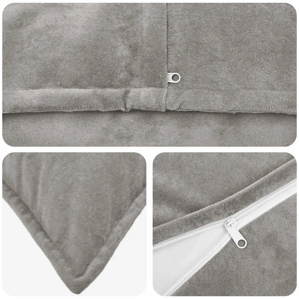 Cuscino 6 pz HOUTEN Grigio Chiaro 35 x 35 cm 932586