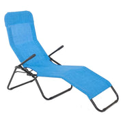SDRAIO PIEGHEVOLE CON BRACCIOLI 'TROPEA' telo blu  - LIF