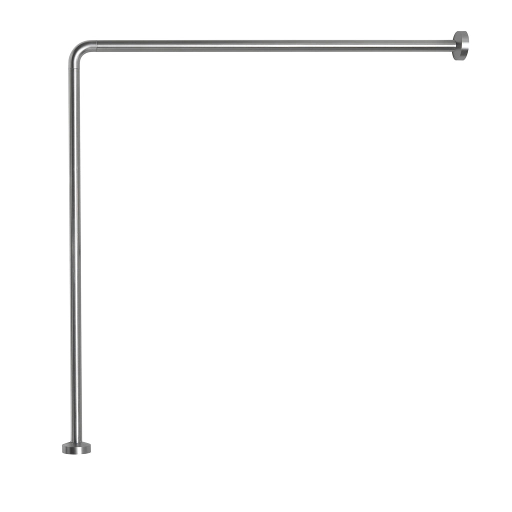 Asta Alluminio Angolare Bianco D.25 80X80 - Gedy